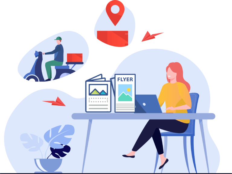 Automate workflow of marketing collateral and print collateral and brochure online.